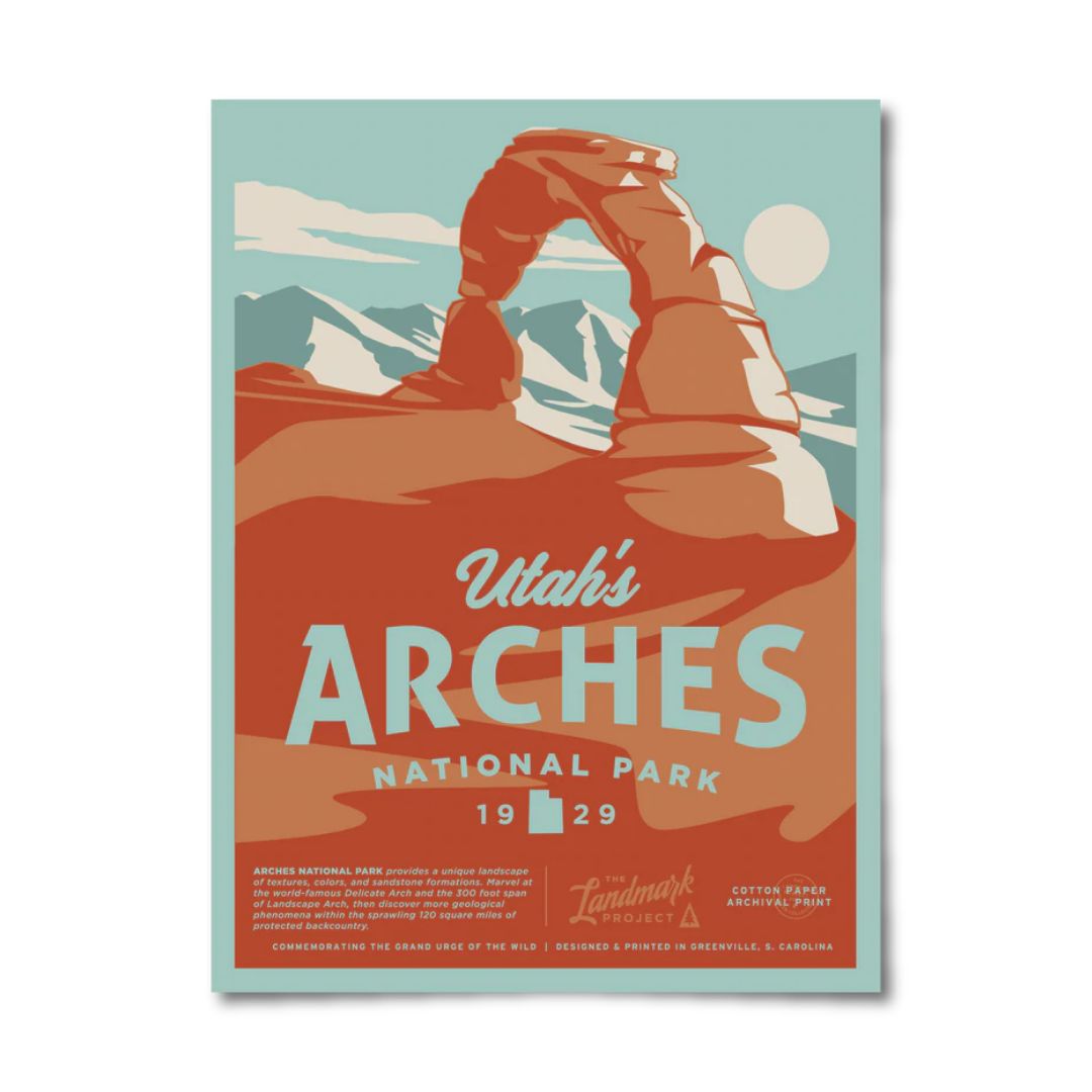 The Landmark Project - Arches Poster