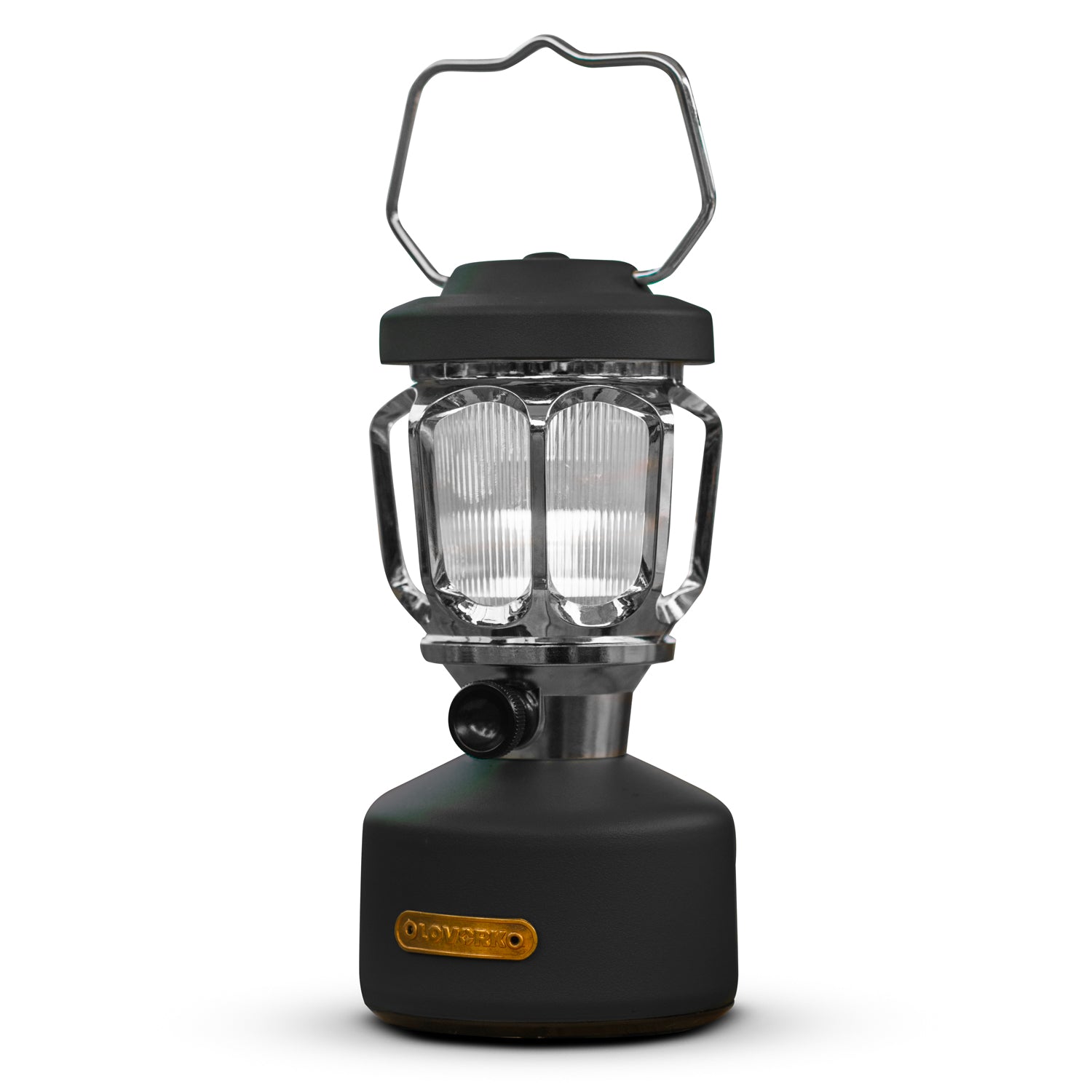 LOVORK - Lanterne rechargeable Hurricane Noire
