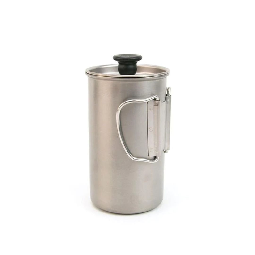Titanium French Press Coffee Maker For Camping Snow Peak