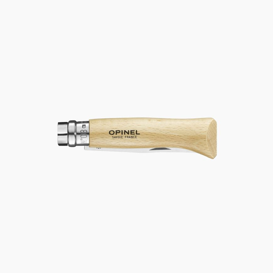 Opinel - N°8 Inox – Huttopia Camp de Base