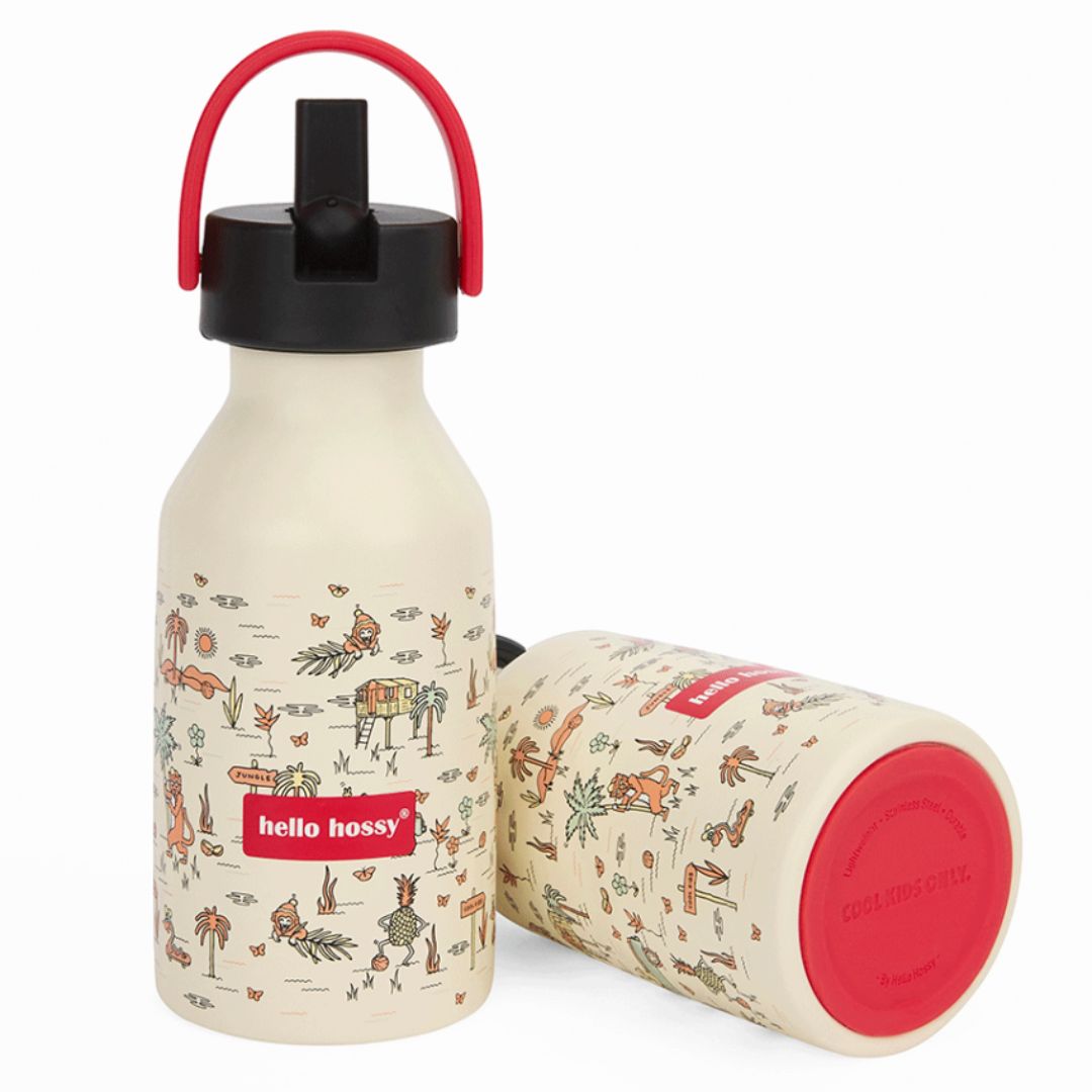 Hello Hossy - Jungly children's water bottle