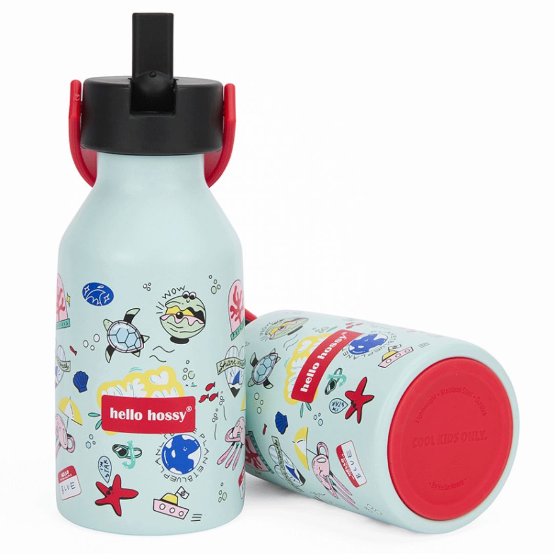Hello Hossy - Ocean Lover children's water bottle
