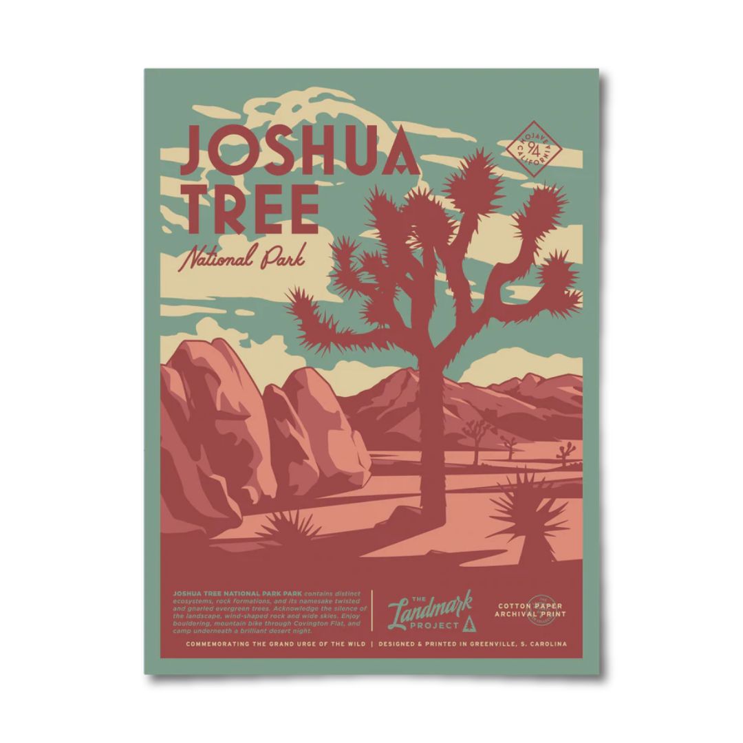 The Landmark Project - Joshua Tree Poster