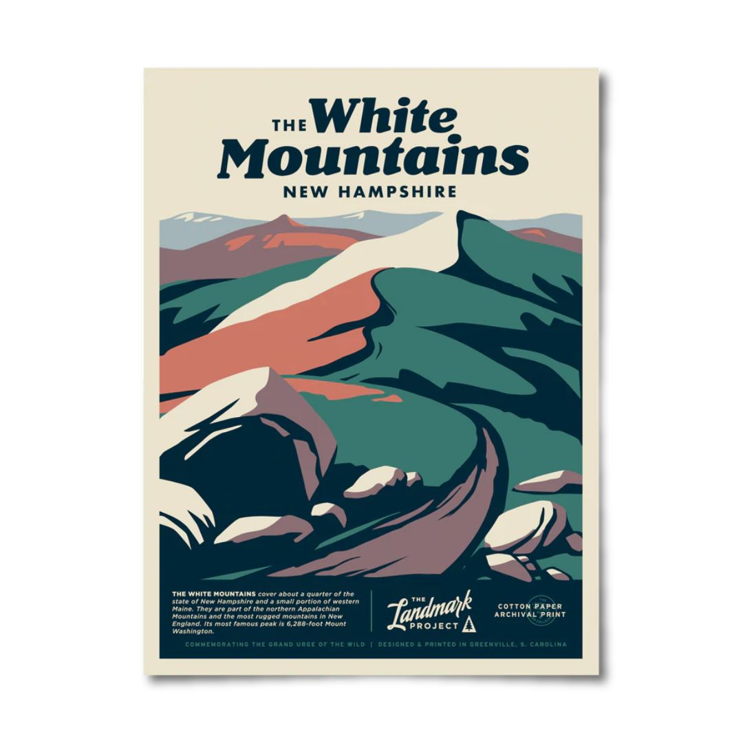 Landmark Project - White Mountains Poster