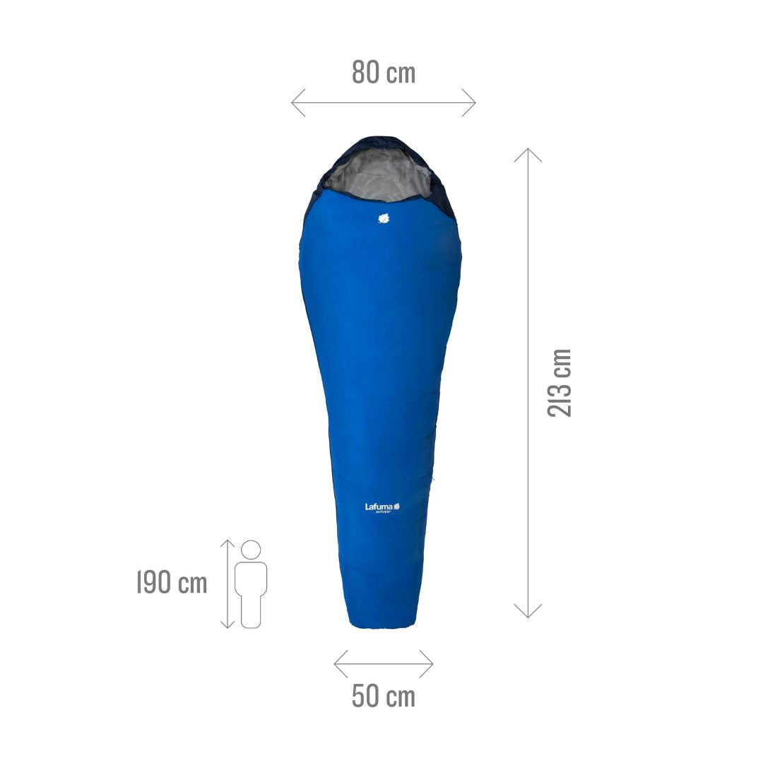 Lafuma Sac de couchage Active 10 – Huttopia Camp de Base