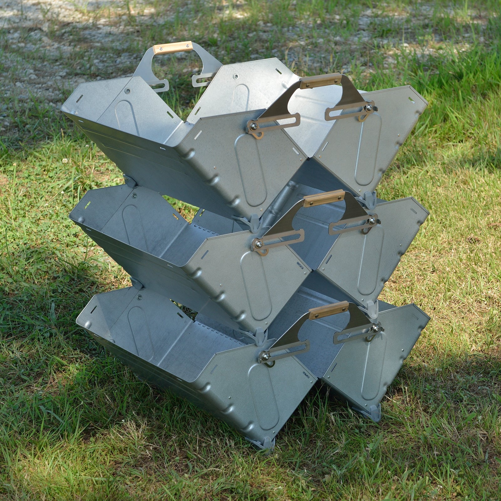 SnowPeak Stacking ShelfContainer 50 オリーブ snow peak-Shelf Container 50-WhoWhy International-Japanese