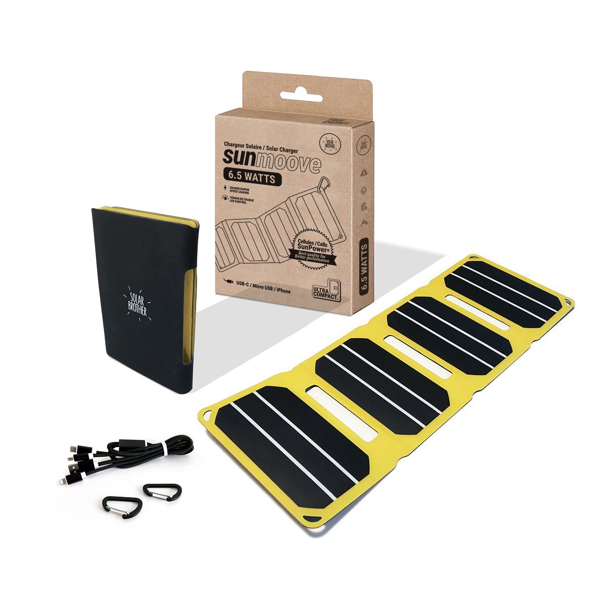 Solar brother - Chargeur solaire SUNMOOVE 6,5 Watts